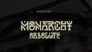 Monarchy Absolute Font › Fontesk