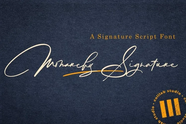 Monarchy Handwritten Font