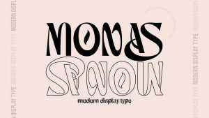 Monas Font › Fontesk