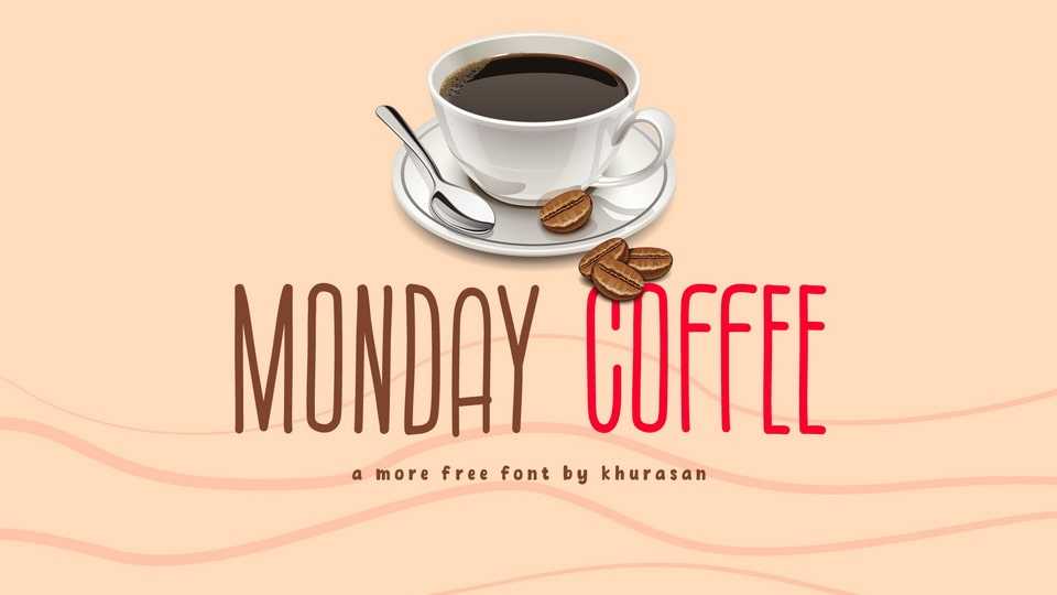 Monday Coffee Font › Fontesk