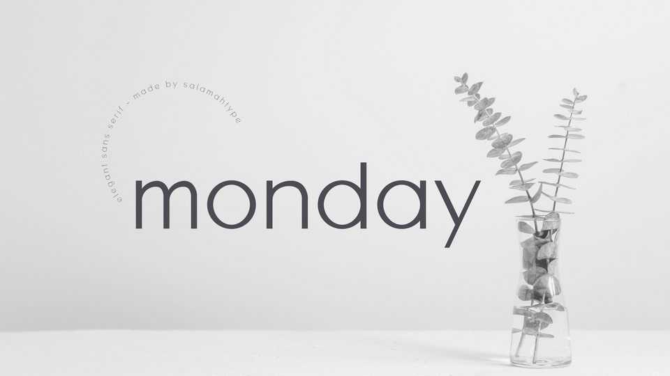 Monday Sans Font › Fontesk