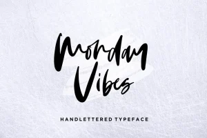 Monday Vibes Handwritten Font