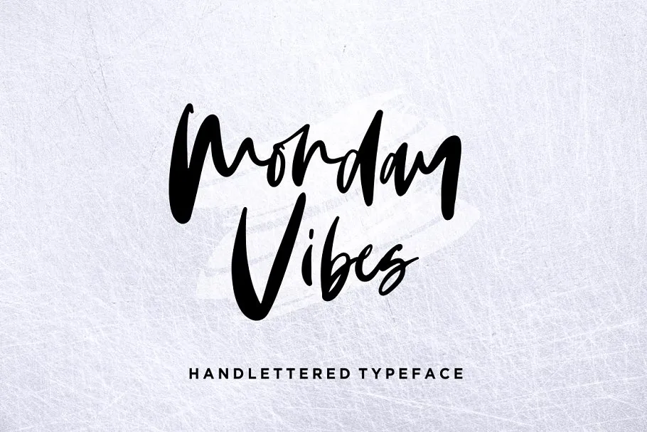 Monday Vibes Handwritten Font