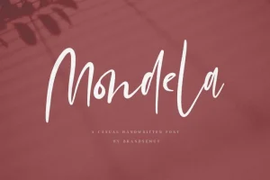 Mondela Handwritten Font