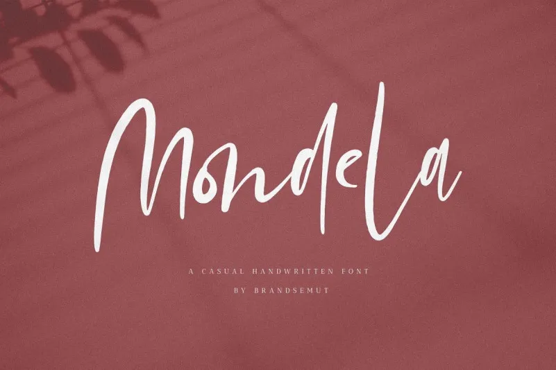 Mondela Handwritten Font