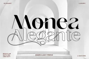 Monea Alegante Font