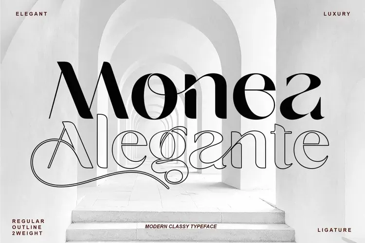 Monea Alegante Font