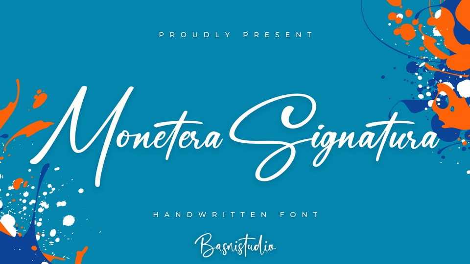 Monetera Signatura Font › Fontesk
