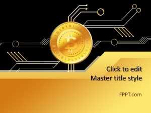 Money Bitcoin PowerPoint Template