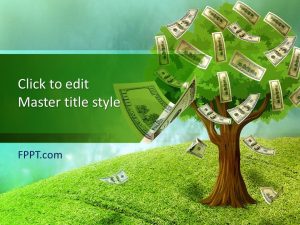 Money Tree PowerPoint Template