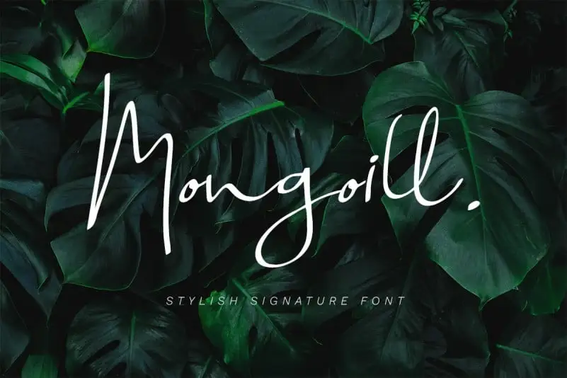 Mongoill Handwritten Font
