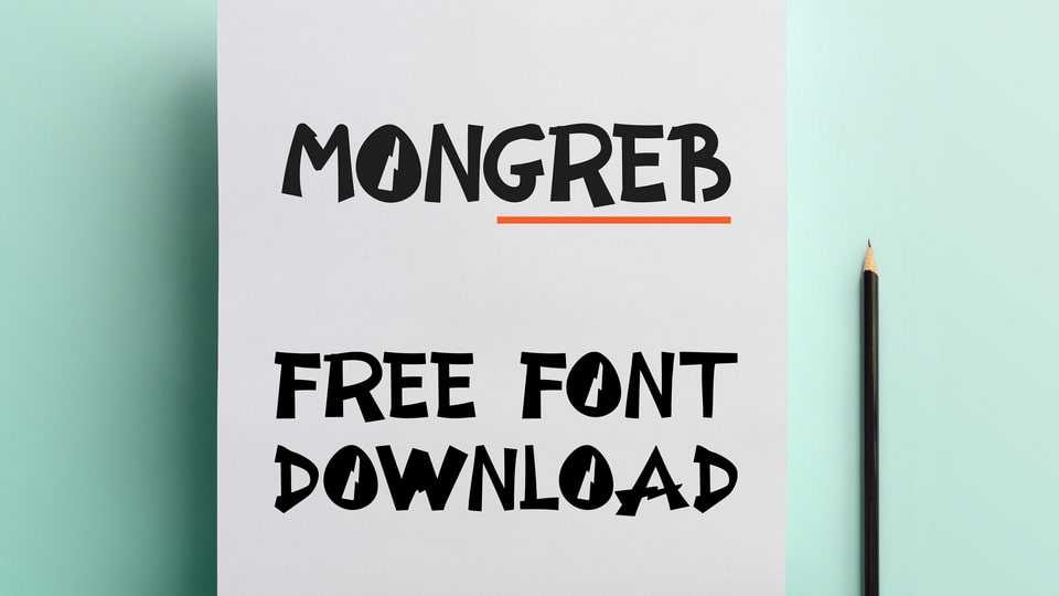 Mongreb Font › Fontesk