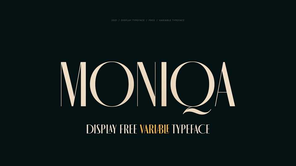 MONIQA Font Family › Fontesk