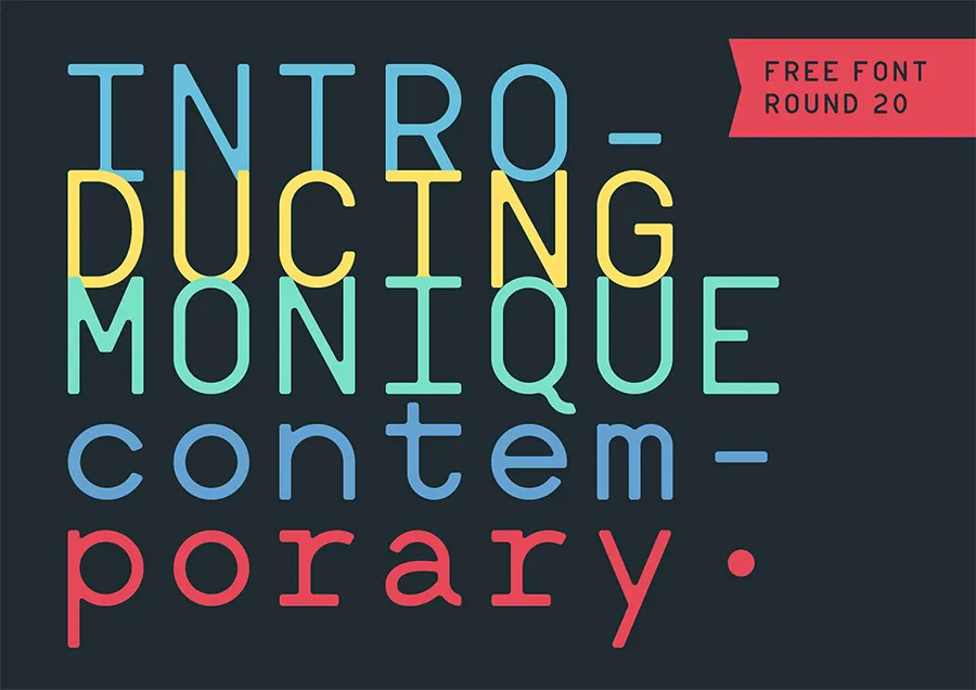 Monique Contemporary Font