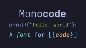 Monocode Font › Fontesk