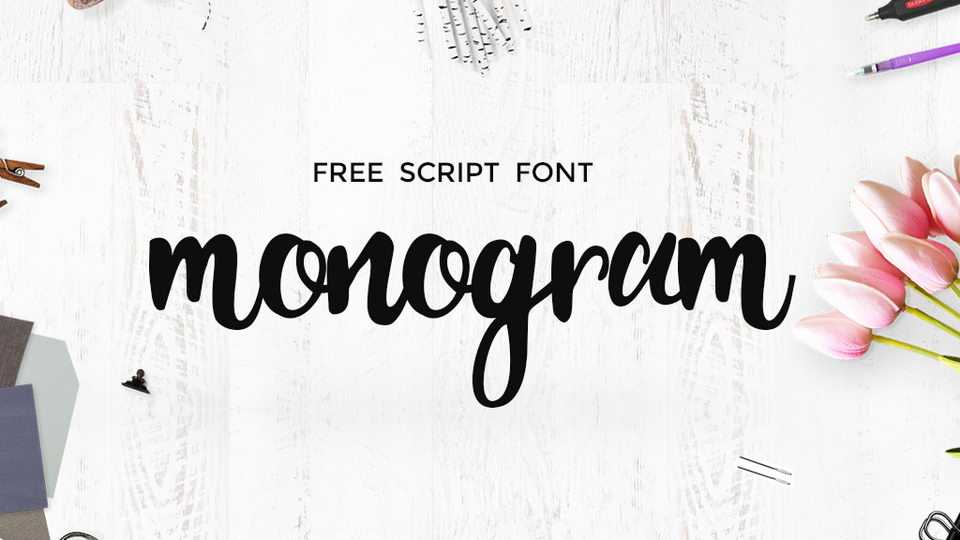 Monogram Script › Fontesk
