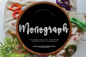 Monograph Script Font