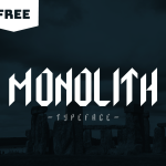 Monolith Display Typeface