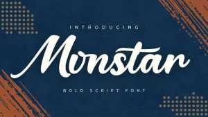 Monstar Font › Fontesk