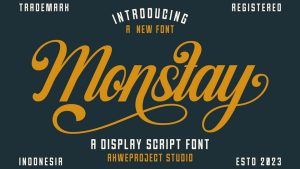 Monstay Font › Fontesk