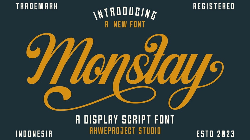 Monstay Font › Fontesk