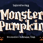 Monster Pumpkin Display Font