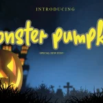 Monster Pumpkin Font