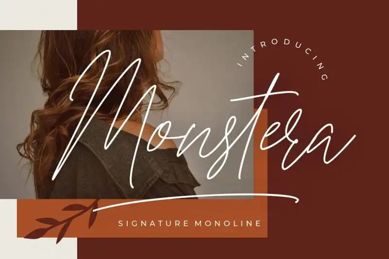 Monstera Handwritten Font