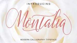 Montalia Script Font › Fontesk