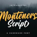 Monteners Script Font