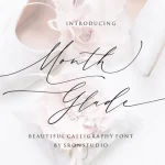 Month Glade Handwritten Font