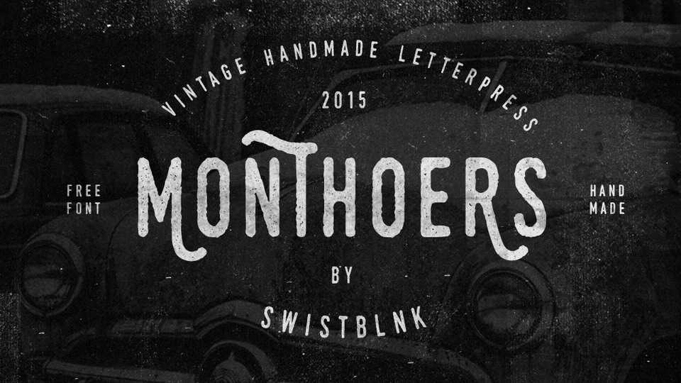 Monthoers Font › Fontesk