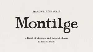 Montilge Font › Fontesk