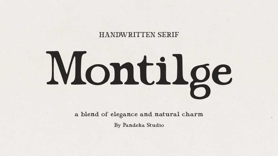 Montilge Font › Fontesk