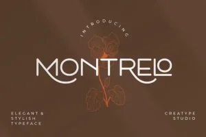 Montrelo Sans Serif Font