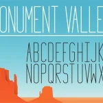 Monument Valley 1.2 font