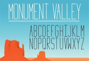 Monument Valley 1.2 font