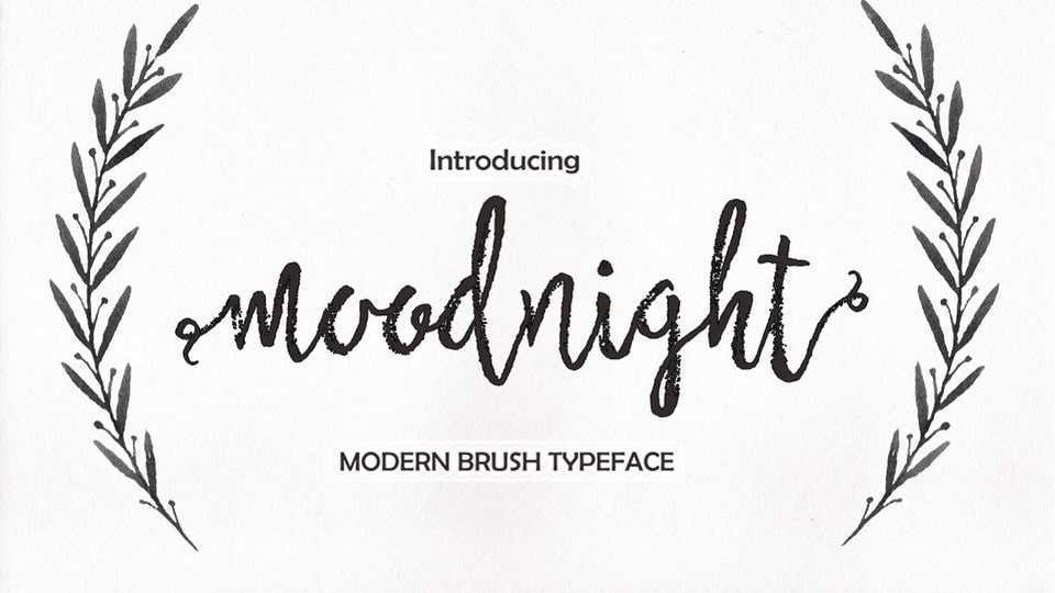 Moodnight Font › Fontesk