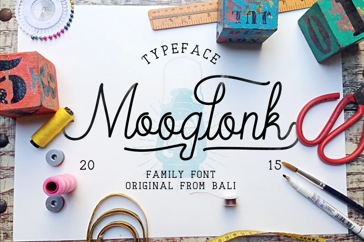 Mooglonk Font
