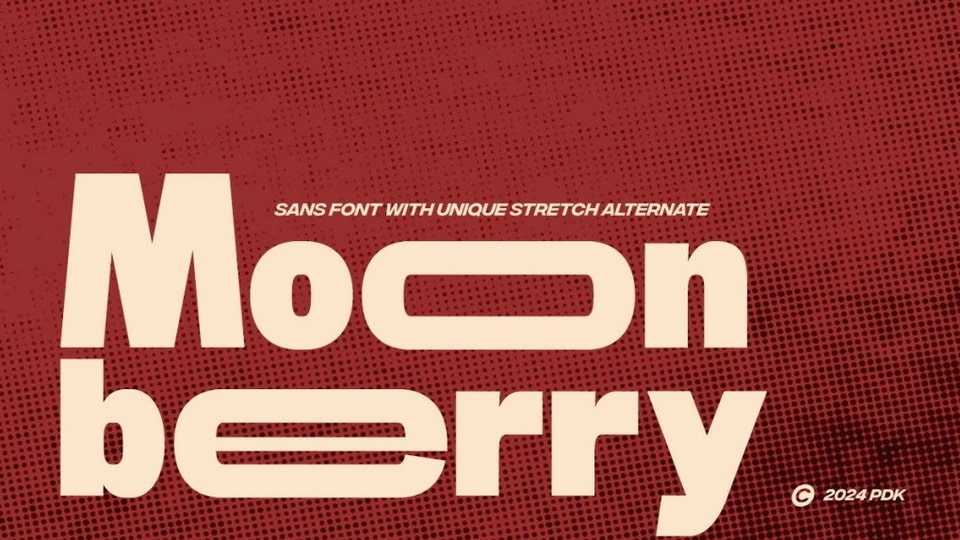 Moon Berry Font › Fontesk