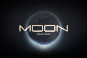 Moon Display Font