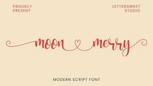 Moon Merry Font › Fontesk