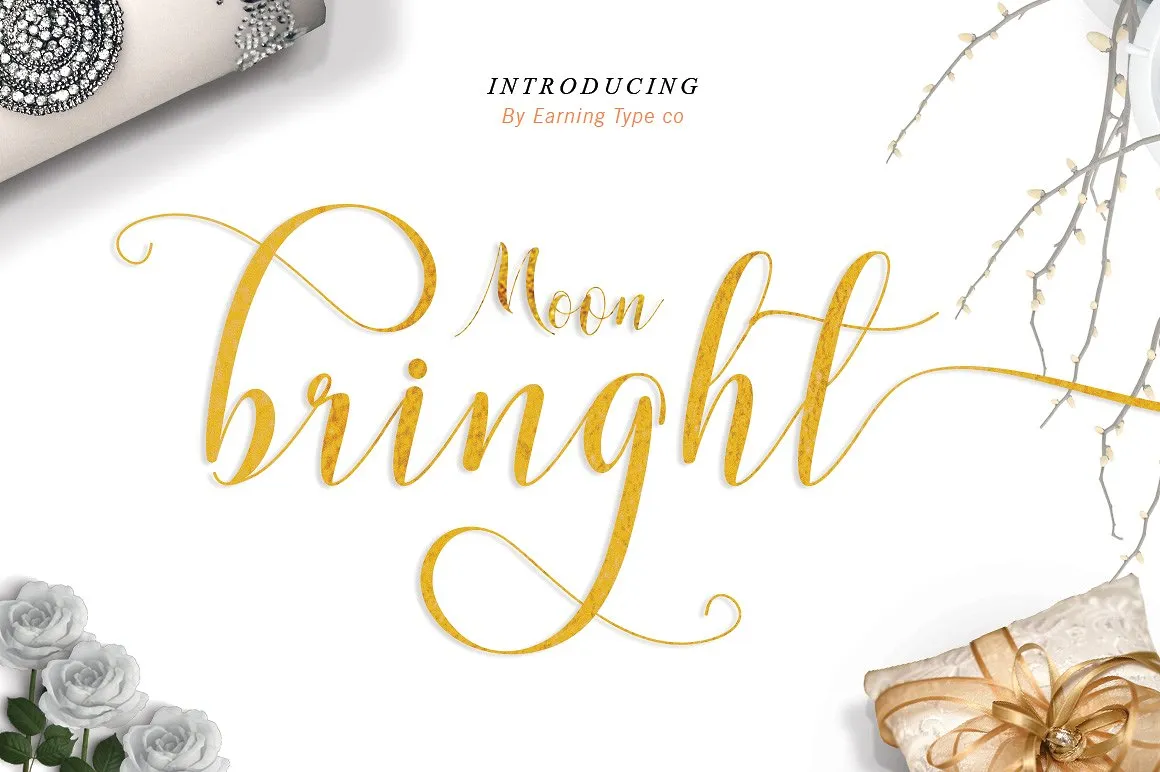 Moonbringht Script Font