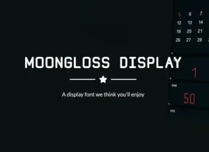Moongloss Sans Font Family