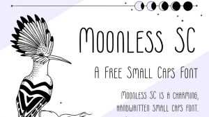 Moonless Font › Fontesk