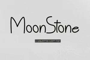 MoonStone Font