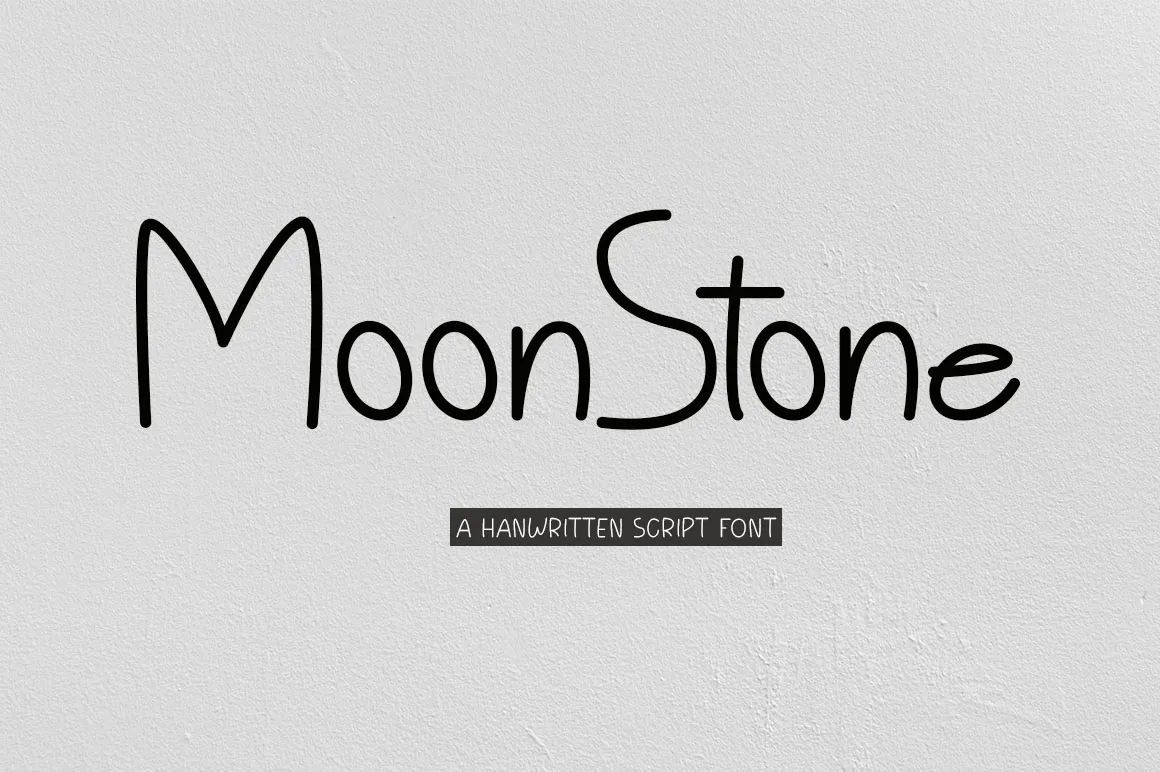 MoonStone Font