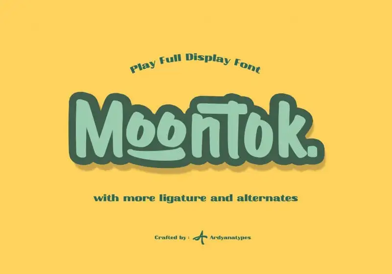 Moontok Font