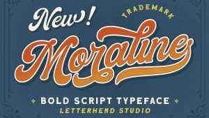 Moraline Script Font › Fontesk