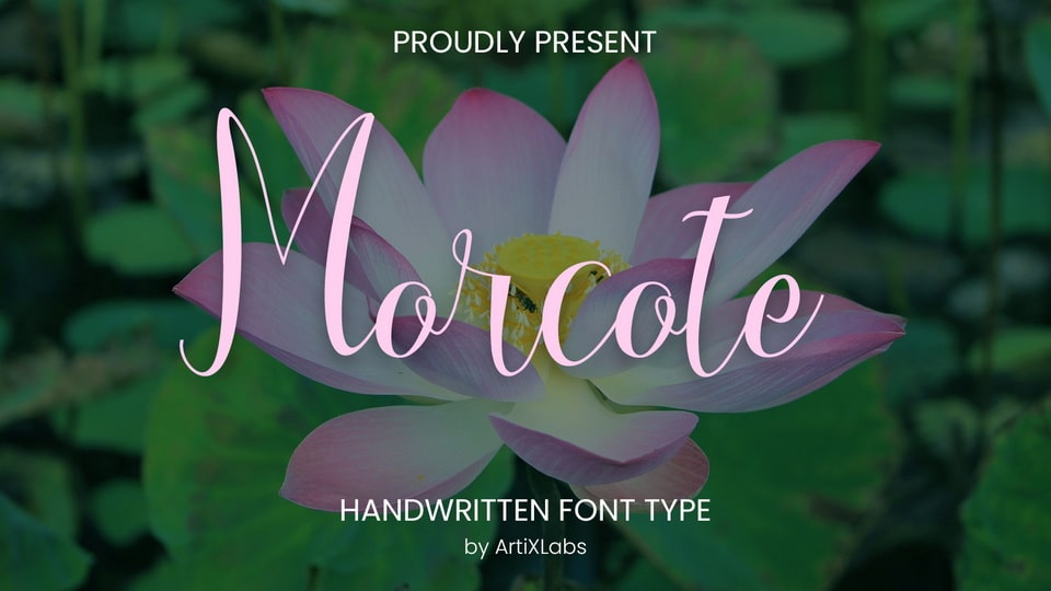 Morcote Font › Fontesk